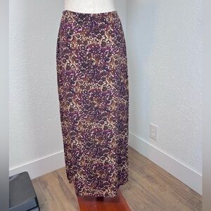 VNTG 90s American Eagle Floral Maxi Skirt